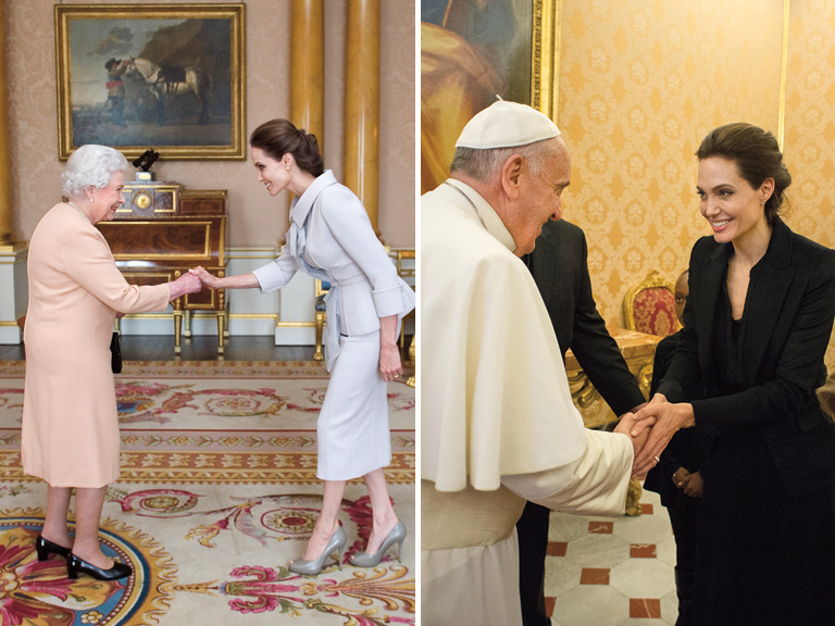 Tavaly októberben kapott kitüntetést a brit uralkodónőtől, II. Erzsébettől a szexuális erőszak elleni fellépése miatt