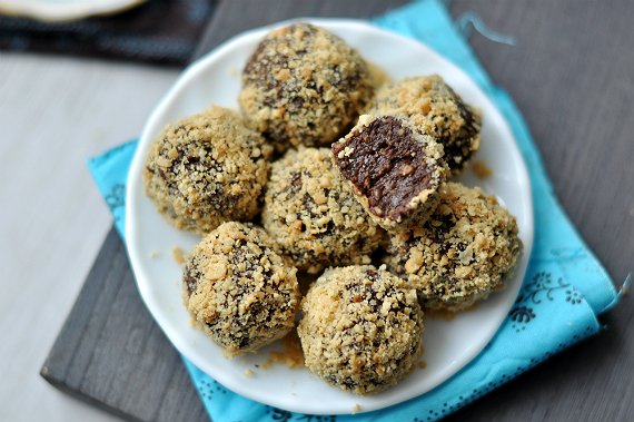 Mogyorós csokigolyó 10 perc alatt!