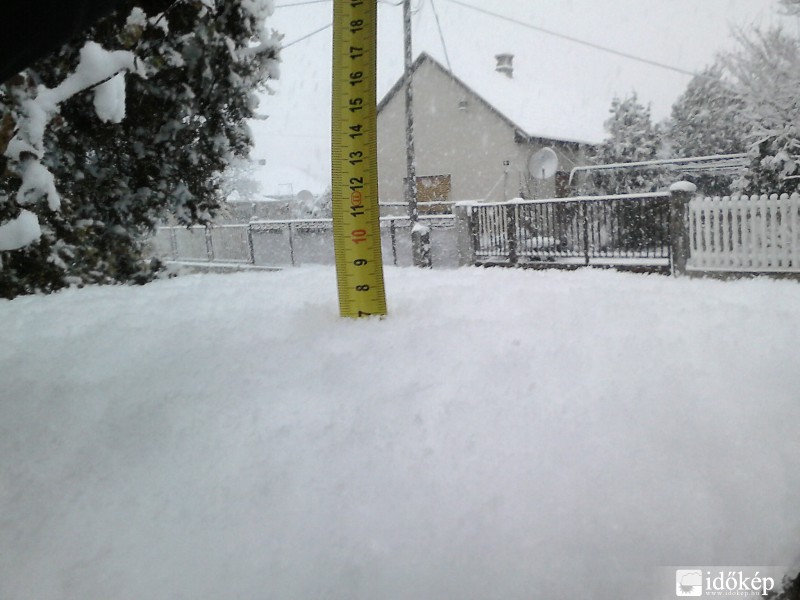 Behavazódott az ország - Fotók!
