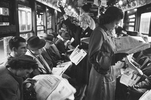 A New York-i metró 1946-ban A New York-i metró 1946-ban