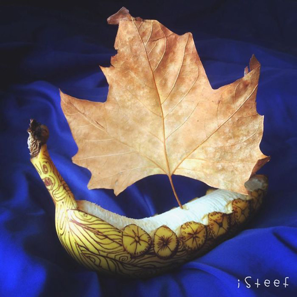 Így lesz a banánból műalkotás - galéria