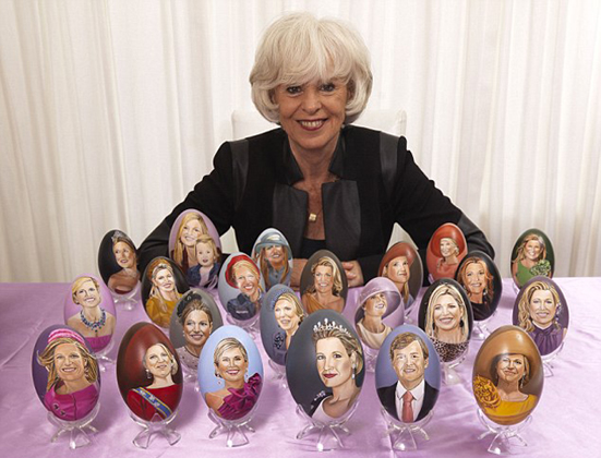 Tojásra festették Katalin hercegnét