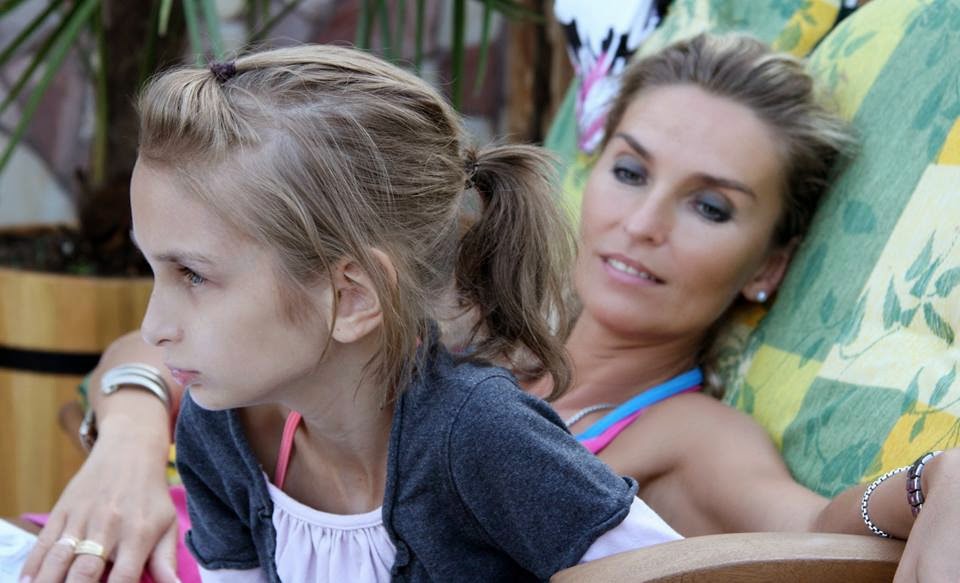 A lányom tanított életkedvre