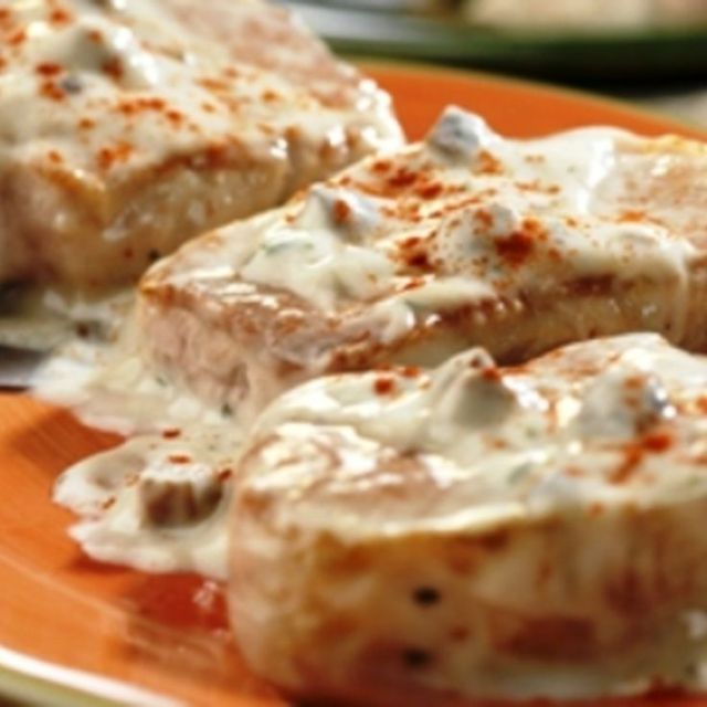 Gyors ebéd: tejben sült tarjaszelet