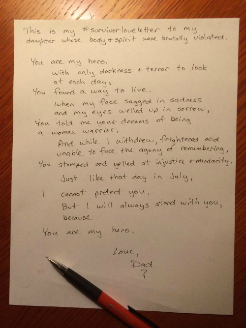 Szerelmes levelek a szexuális erőszak áldozatainak Szerelmes levelek a szexuális erőszak áldozatainak