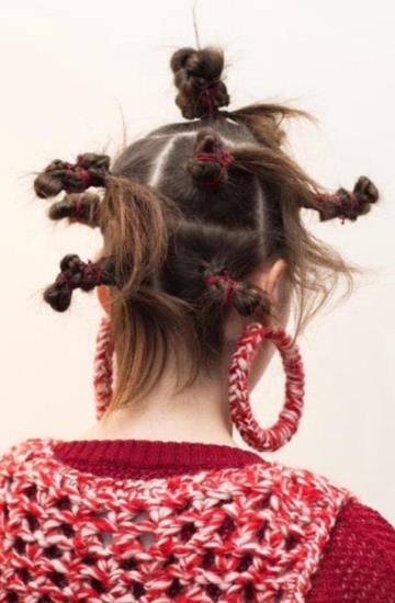 A maradék fonalból fülbevalóra is jut...