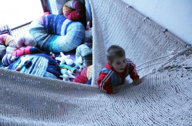 Kinőtt ruhákból otthoni játszótér - ez sem lehetetlen