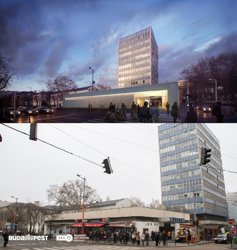 Ilyenek lesznek a felújított M3-as metró megállói