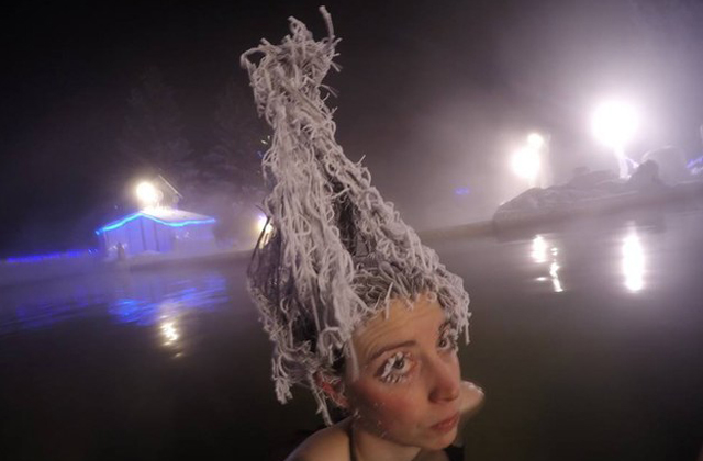 Hajfagyasztó versenyt rendeztek Kanadában - fotók