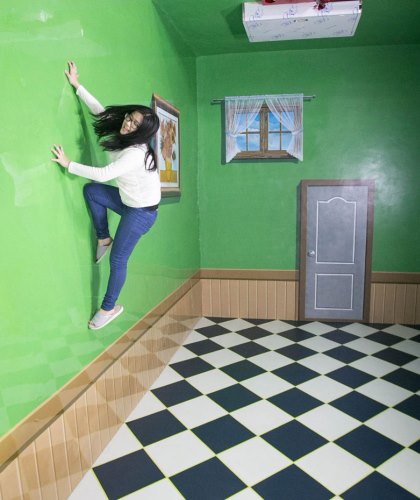 Életre keltek képek a 3D-s múzeumban Életre keltek képek a 3D-s múzeumban