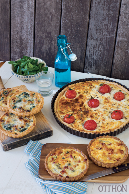 Gyors és tavaszias: variációk a franciák pitéjére Gyors és tavaszias: variációk a franciák pitéjére