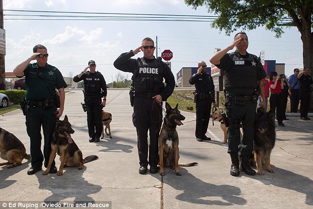 Megható búcsú: így köszöntek el a kiváló rendőrkutyától