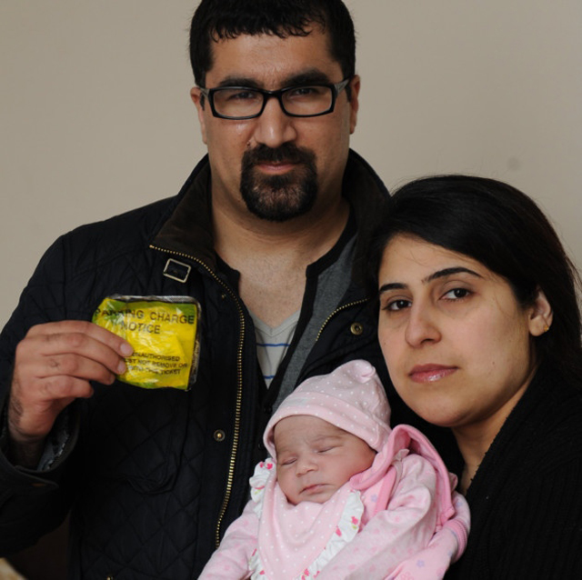 Megbüntették a terhes nőt, mert az anyáknak fenntartott helyre parkolt