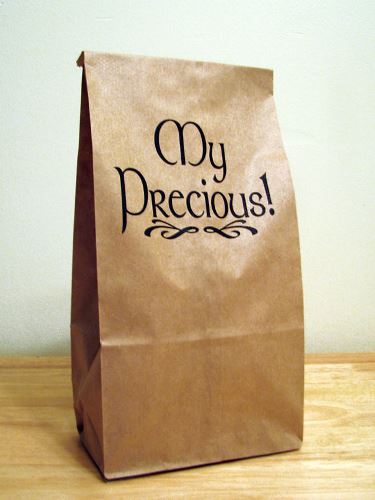 Gyűrűk ura papírzacskó