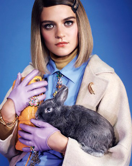 15 cuki, nyuszis divatfotó