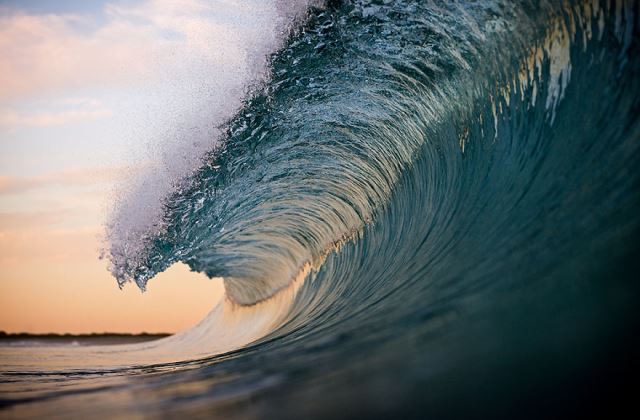 Pasztell színű napkelte