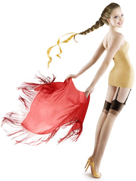 Orosz lányok pin-up stílusban