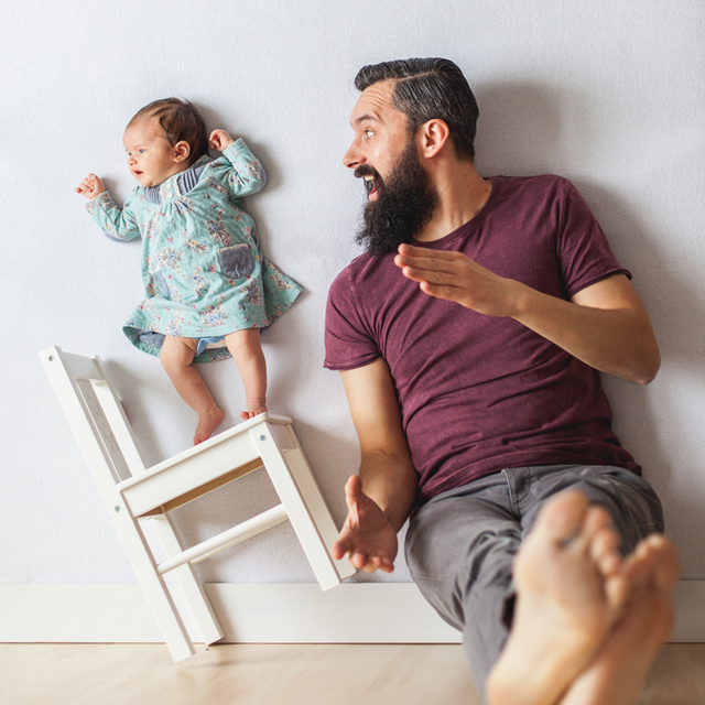 Tündéri és kreatív fotókat készítettek babájukról a szülők - galéria