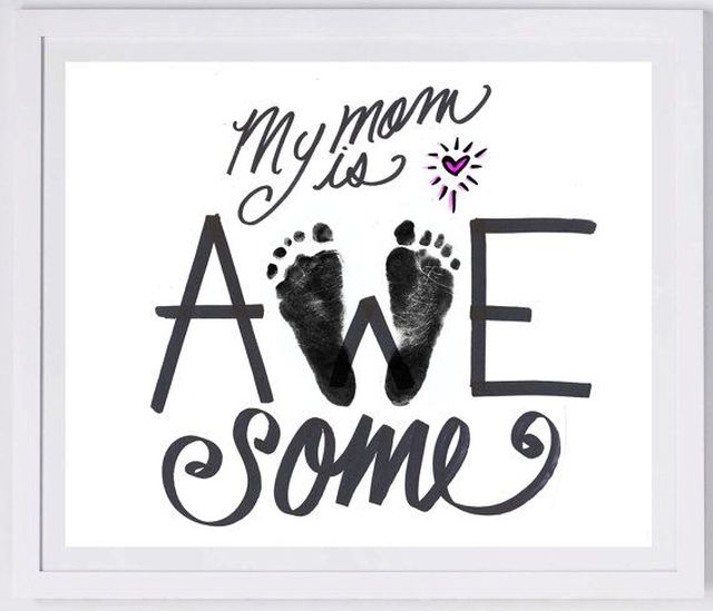 Csináld magad. így készíts tökéletes talplenyomatot a babádról