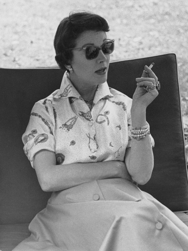 1957-ben a Visconti család birtokán