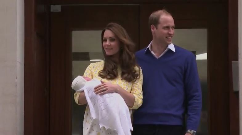 Fotók: az első képek Katalin hercegné kislányáról