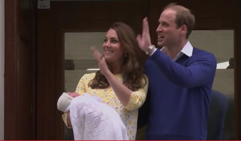 Fotók: az első képek Katalin hercegné kislányáról