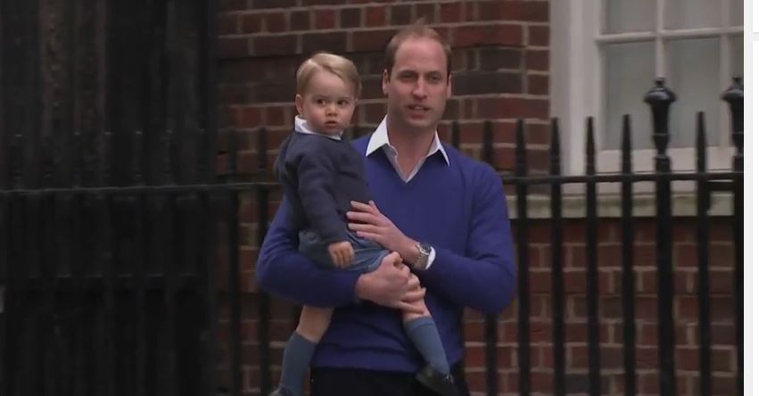 Szupercuki képek: György herceg meglátogatta a kishúgát