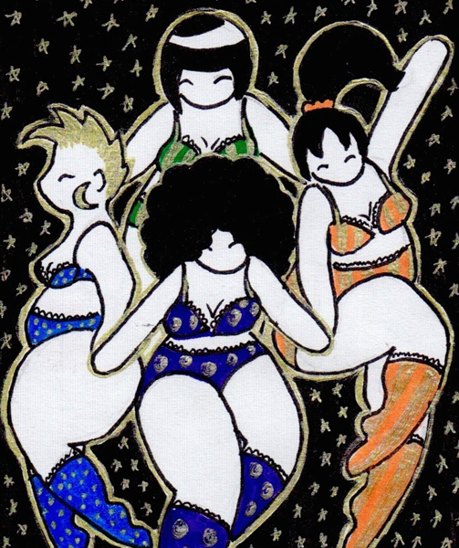 Duci képregényhősnőkkel hirdeti a pozitív testképet a tinilány