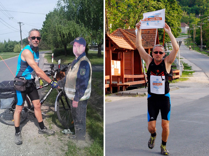 Sclerosis multiplexszel biciklizi körbe Magyarországot Zoltán