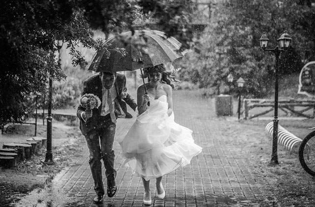 Az sem baj, ha az esküvőd napján esik az eső - galéria