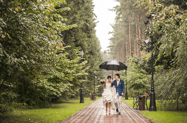 Az sem baj, ha az esküvőd napján esik az eső - galéria