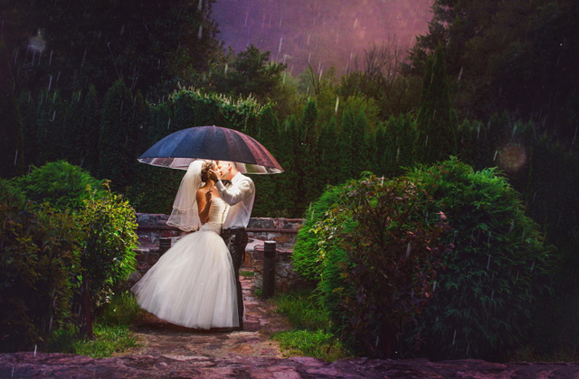 Az sem baj, ha az esküvőd napján esik az eső - galéria