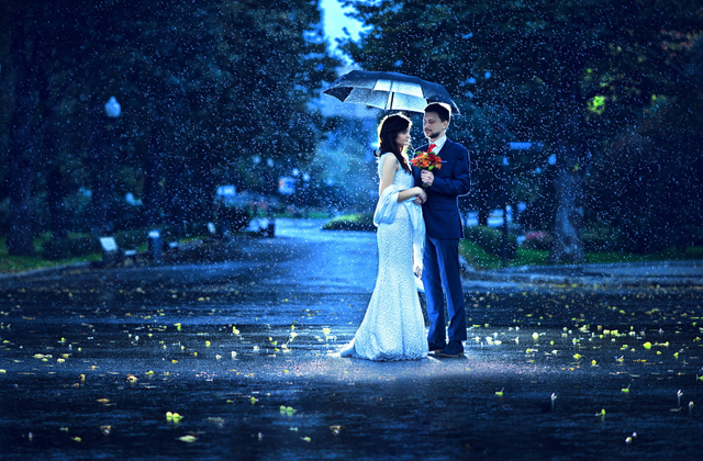 Az sem baj, ha az esküvőd napján esik az eső - galéria