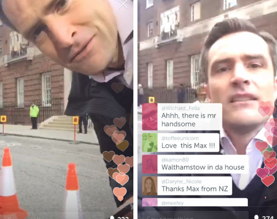 A CNN tudósítjának Periscope bejelentkezése a St Mary kórháztól