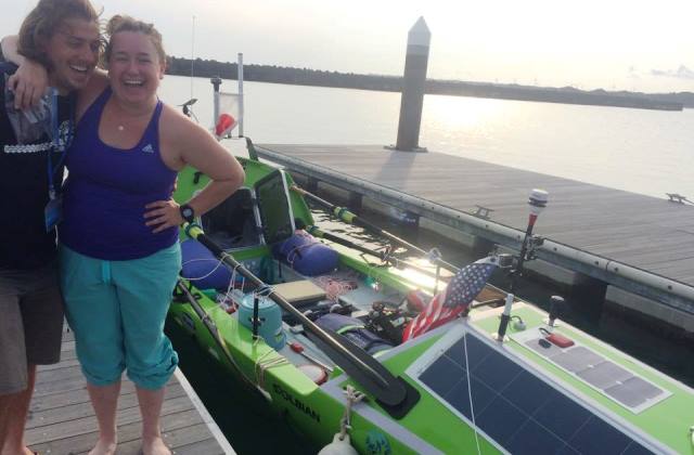 Egyedül evezi át a Csendes-óceánt egy nő