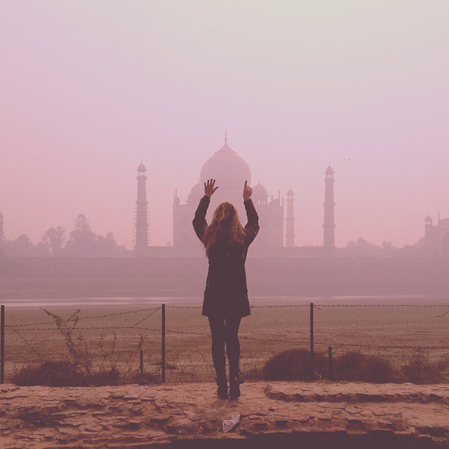 Meglátogatta a világ hét csodáját a rákos nő - fotók