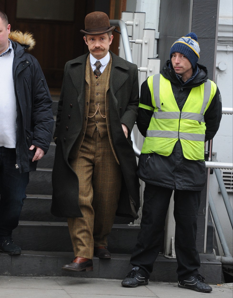 Így készül a Sherlock karácsonyi epizódja - fotó