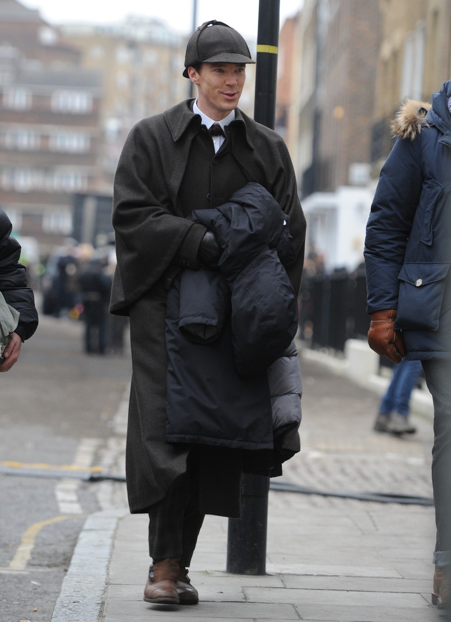 Így készül a Sherlock karácsonyi epizódja - fotó