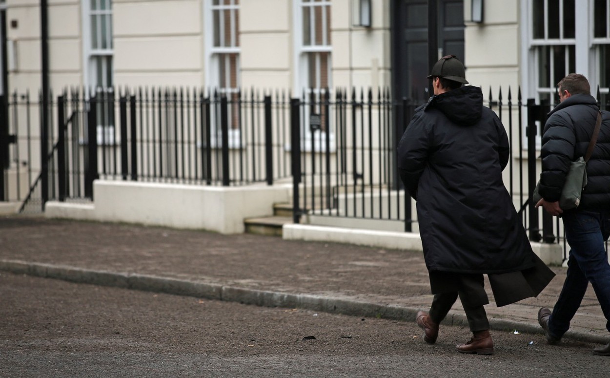 Így készül a Sherlock karácsonyi epizódja - fotó