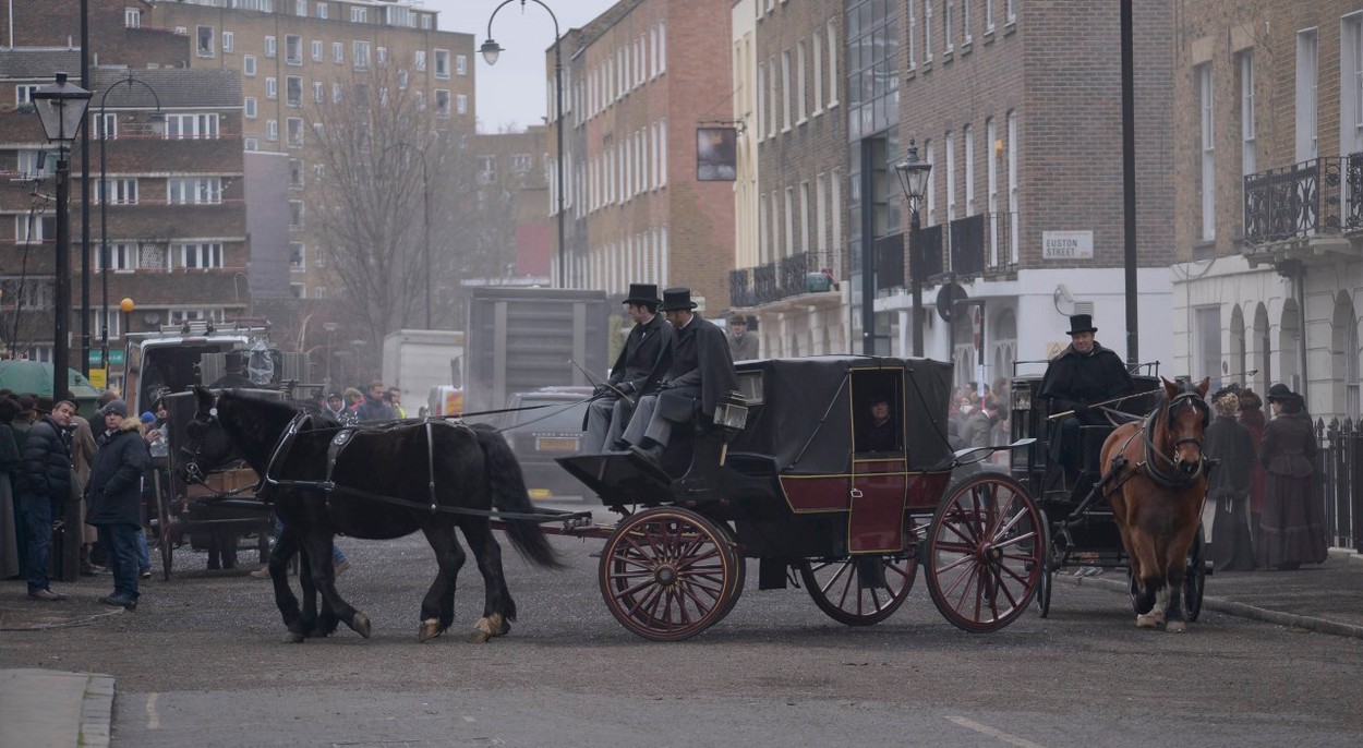Így készül a Sherlock karácsonyi epizódja - fotó
