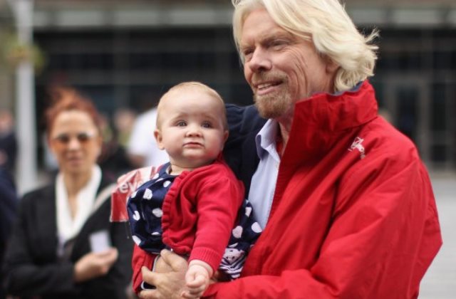 Richard Benson, a Virgin cég alapítója