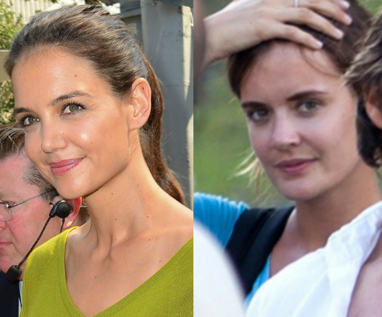 Katie Holmes hasonmásával jár Tom Cruise - fotók