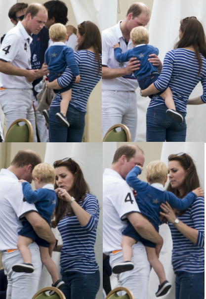 A szuper vékony Katalin hercegnő így cukiskodott György herceggel A szuper vékony Katalin hercegnő így cukiskodott György herceggel