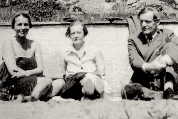 Böhm Aranka, Karinthy Gizi, és Karinthy Frigyes