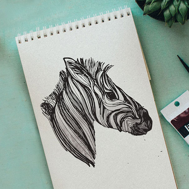 A nap legkreatívabb apukája: rajzokkal tanítja kisfiát a betűk ismeretére