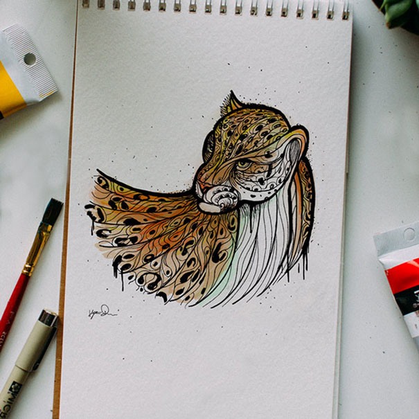 A nap legkreatívabb apukája: rajzokkal tanítja kisfiát a betűk ismeretére