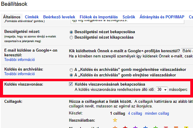Itt az új funkció: visszavonhatod az elküldött e-maileket a Gmailben