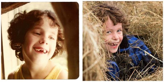 Ugyanúgy néznek ki a kislányok, mint gyerekként az anyukájuk - fotók