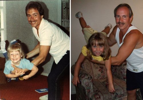 Ugyanúgy néznek ki a kislányok, mint gyerekként az anyukájuk - fotók