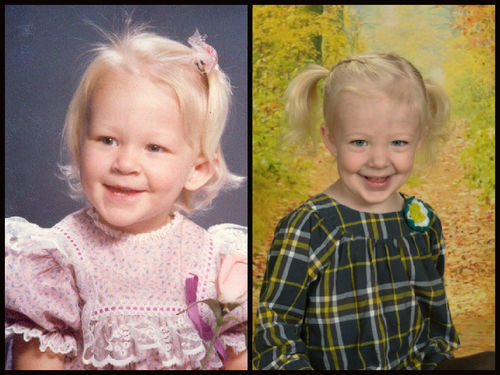 Ugyanúgy néznek ki a kislányok, mint gyerekként az anyukájuk - fotók